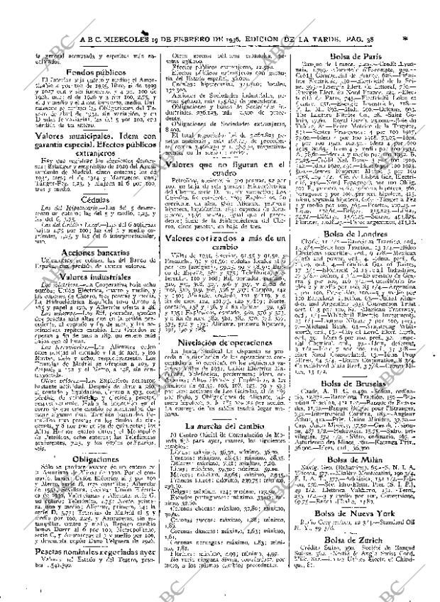 ABC MADRID 19-02-1936 página 38