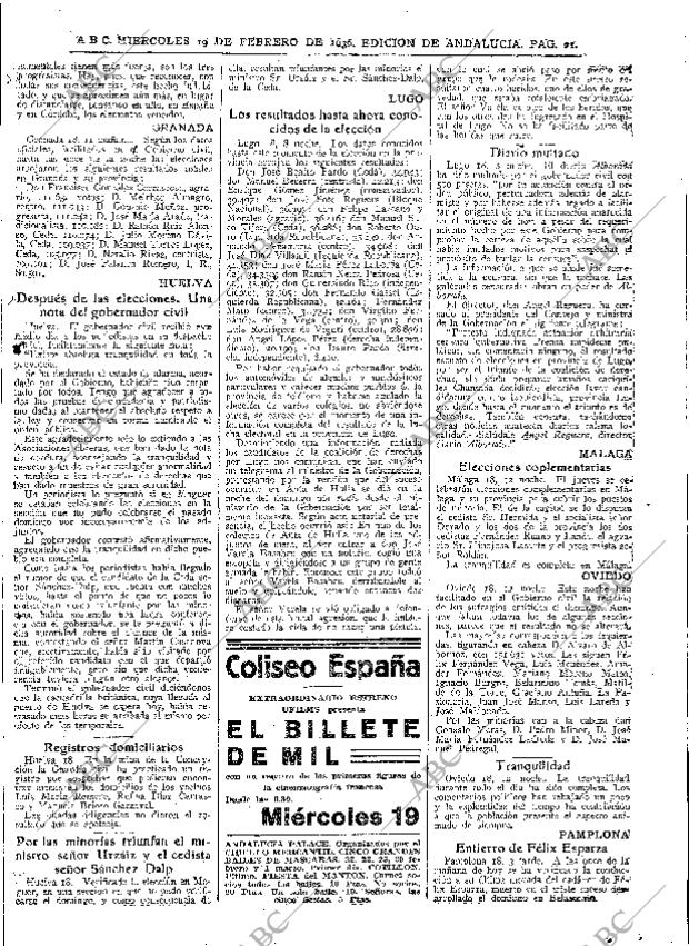 ABC SEVILLA 19-02-1936 página 21