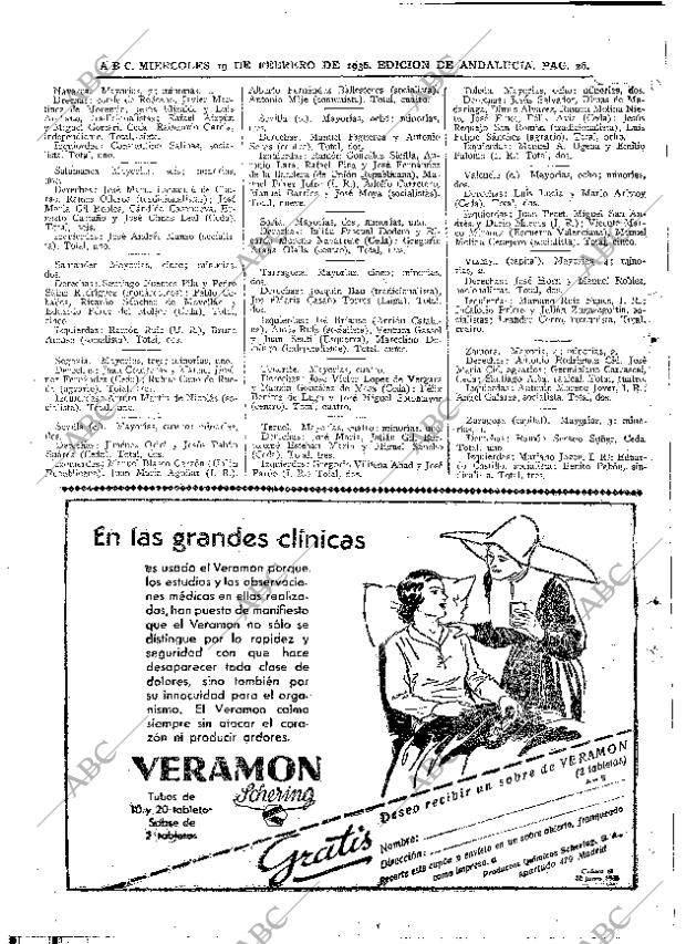 ABC SEVILLA 19-02-1936 página 26