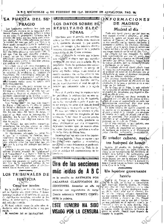 ABC SEVILLA 19-02-1936 página 29