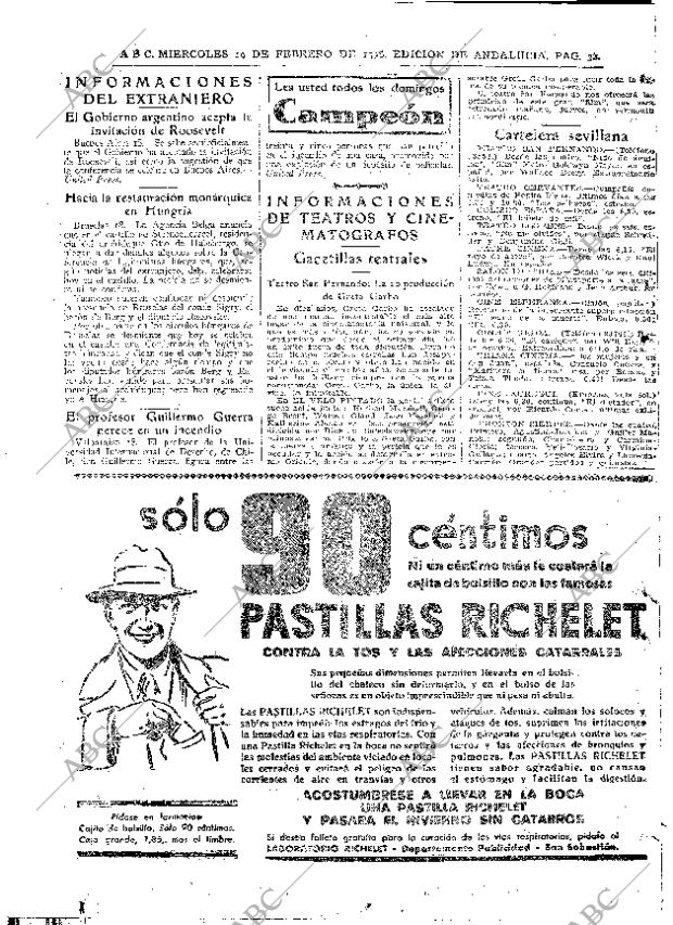 ABC SEVILLA 19-02-1936 página 38