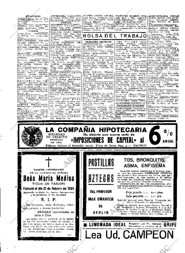 ABC MADRID 20-02-1936 página 54