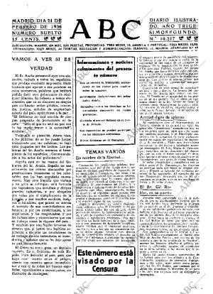 ABC MADRID 21-02-1936 página 19