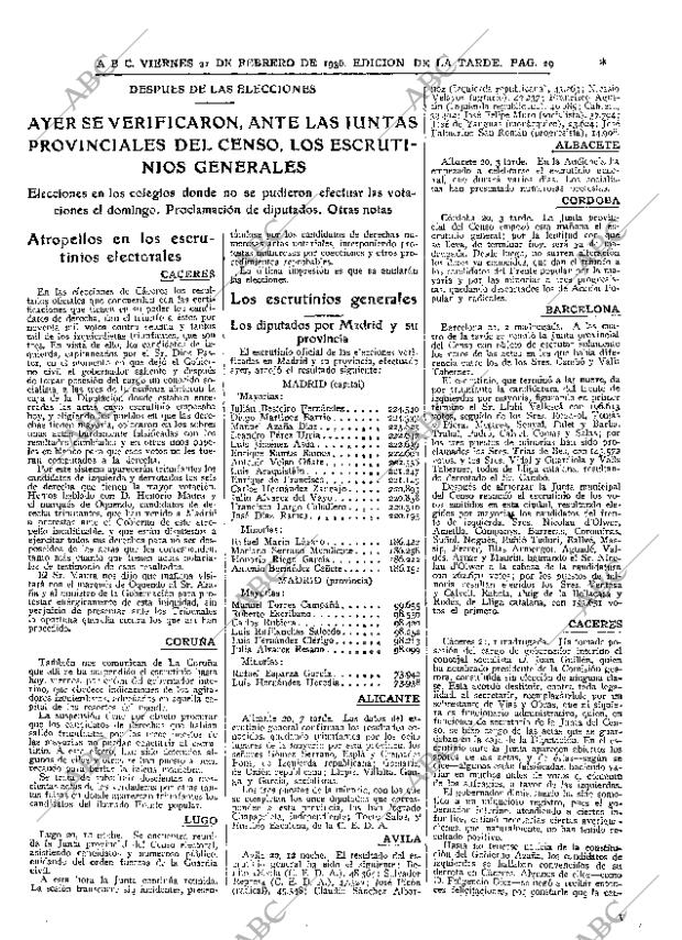 ABC MADRID 21-02-1936 página 29