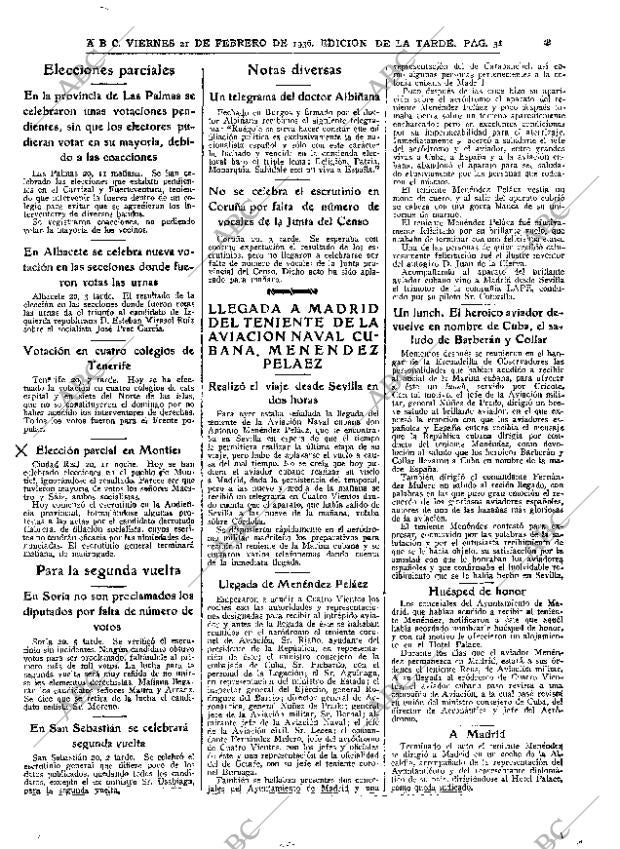 ABC MADRID 21-02-1936 página 31