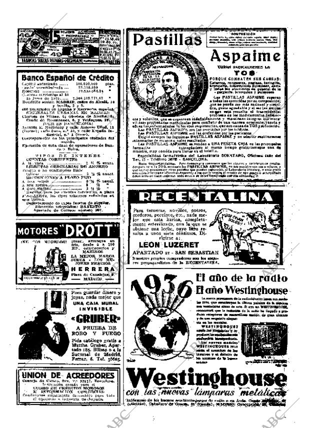 ABC MADRID 22-02-1936 página 65