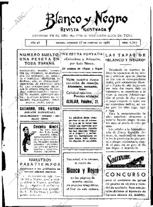 BLANCO Y NEGRO MADRID 23-02-1936 página 2