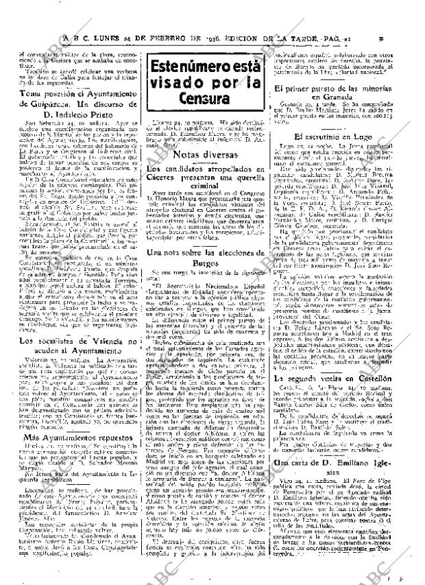 ABC MADRID 24-02-1936 página 21