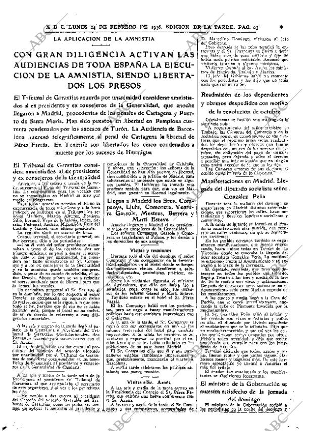 ABC MADRID 24-02-1936 página 23