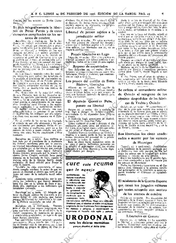 ABC MADRID 24-02-1936 página 25
