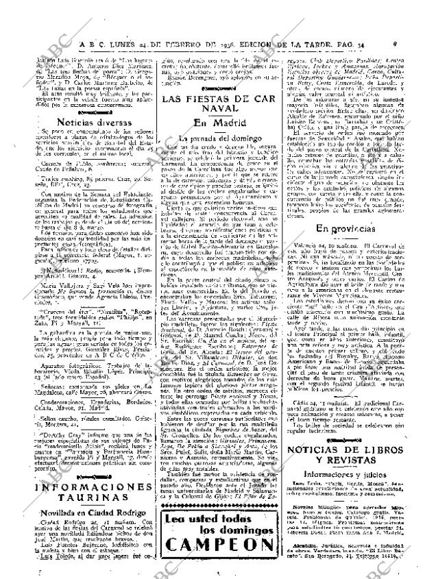ABC MADRID 24-02-1936 página 34