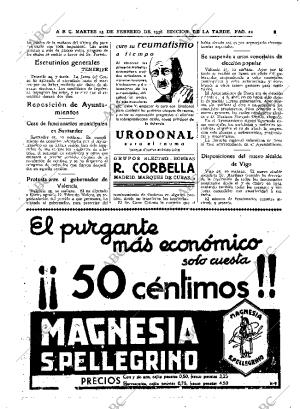 ABC MADRID 25-02-1936 página 22