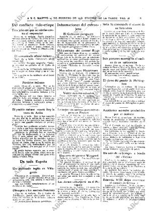 ABC MADRID 25-02-1936 página 38