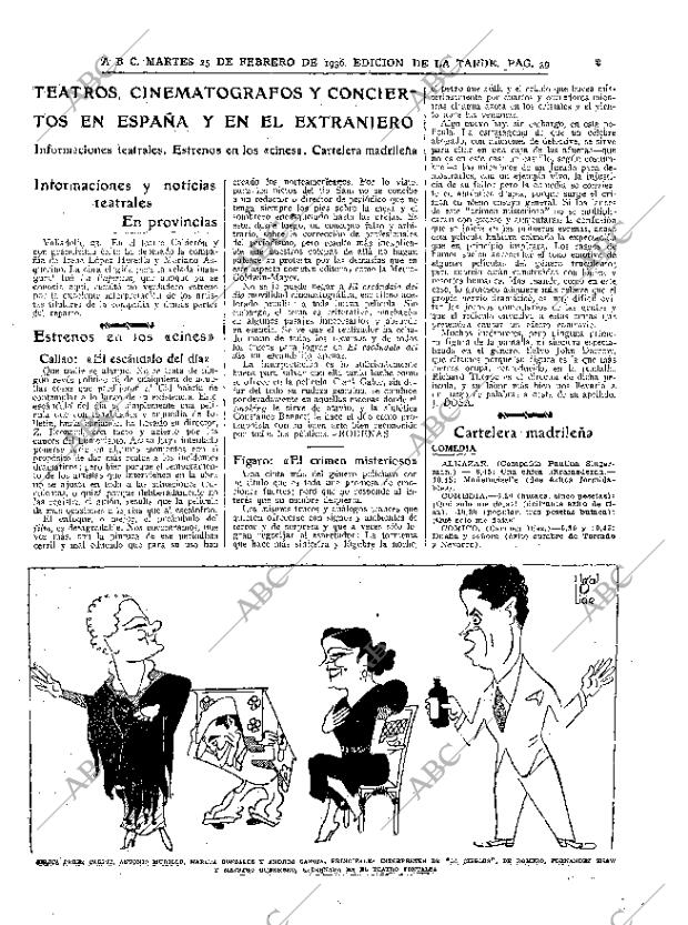 ABC MADRID 25-02-1936 página 39