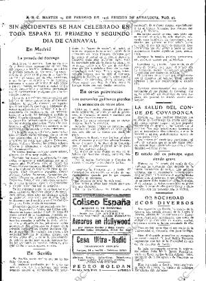 ABC SEVILLA 25-02-1936 página 17