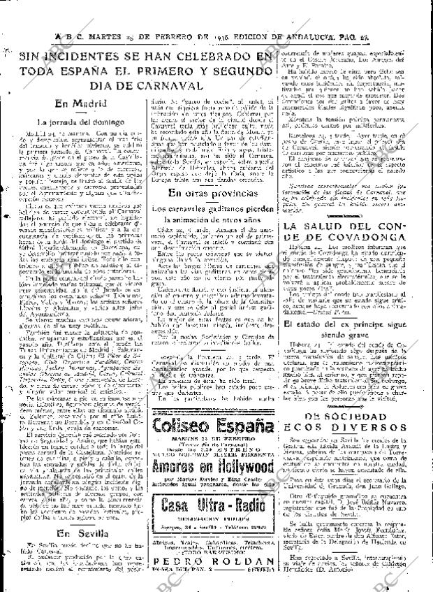 ABC SEVILLA 25-02-1936 página 17