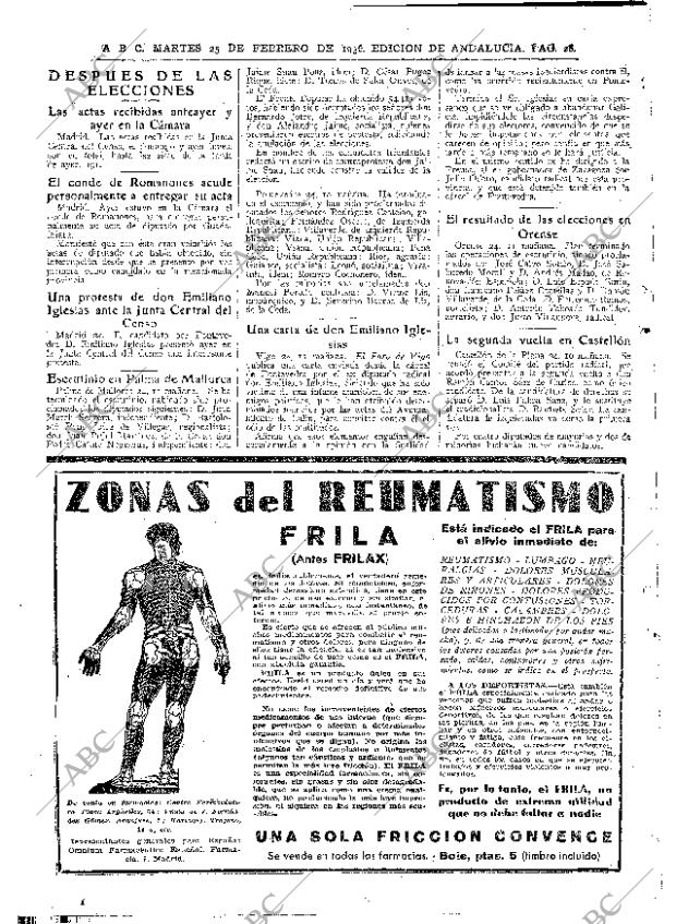 ABC SEVILLA 25-02-1936 página 18