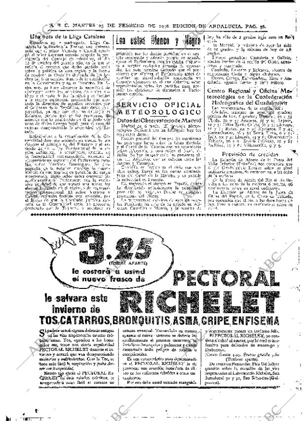 ABC SEVILLA 25-02-1936 página 26