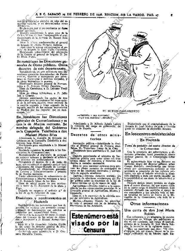 ABC MADRID 29-02-1936 página 27