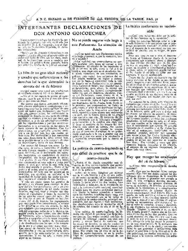 ABC MADRID 29-02-1936 página 31