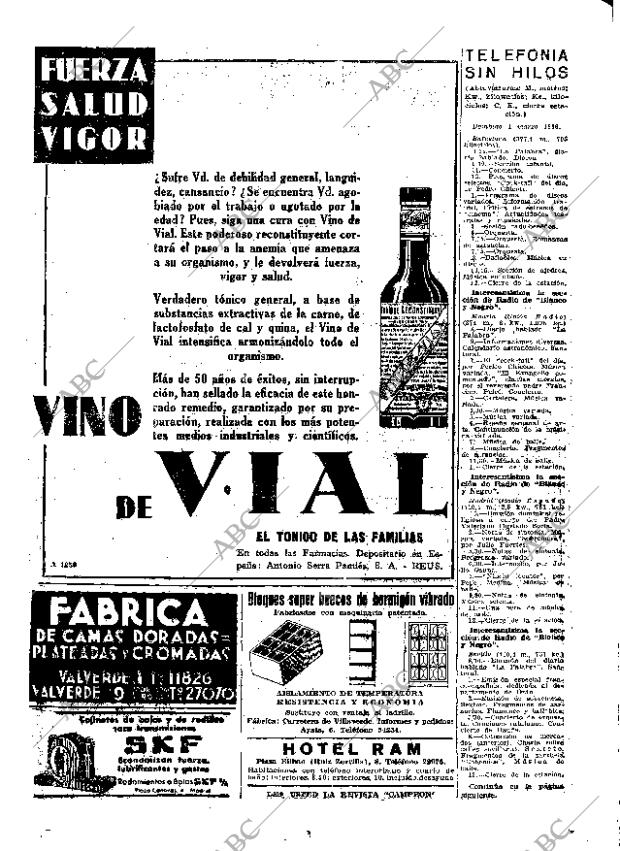 ABC MADRID 29-02-1936 página 61