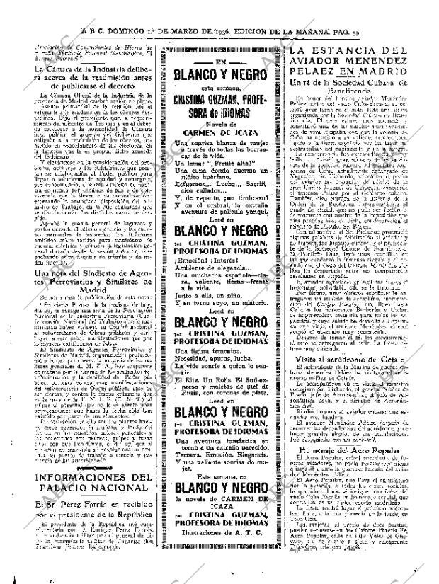 ABC MADRID 01-03-1936 página 39