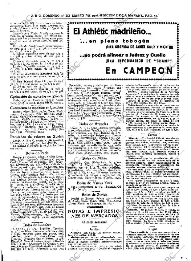 ABC MADRID 01-03-1936 página 55