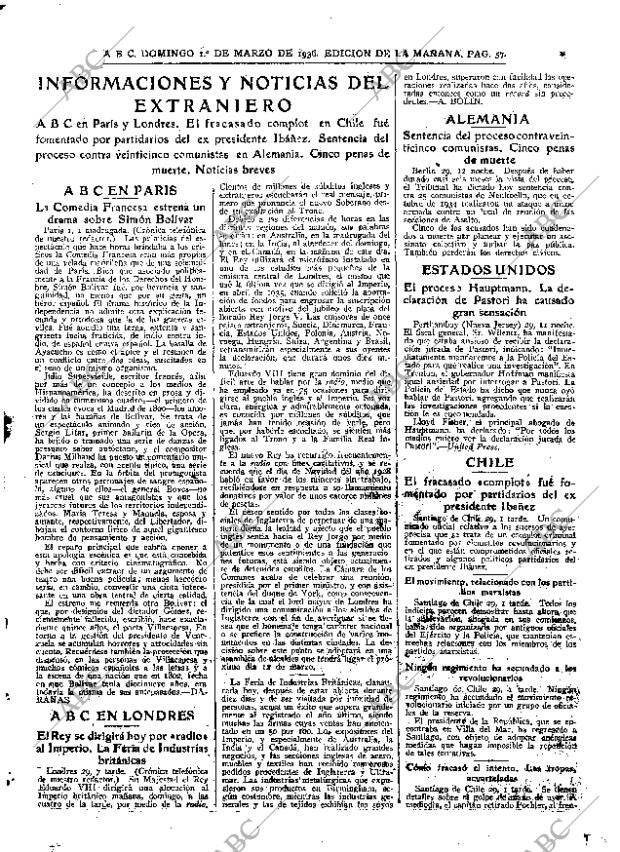 ABC MADRID 01-03-1936 página 57