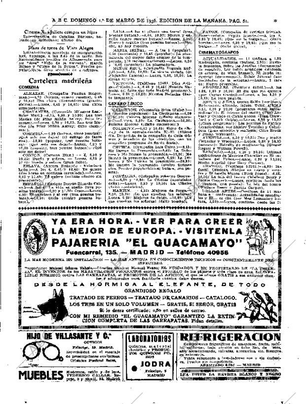 ABC MADRID 01-03-1936 página 61
