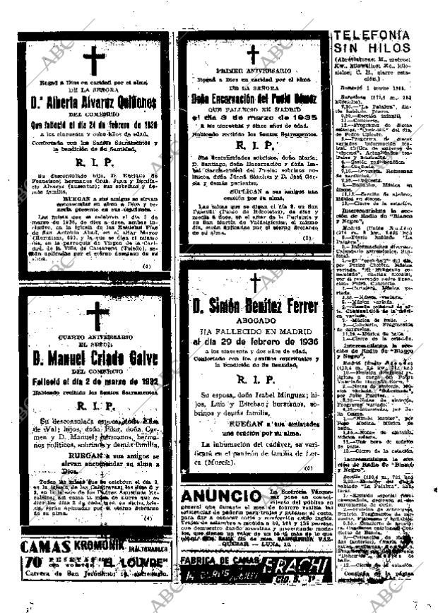 ABC MADRID 01-03-1936 página 65