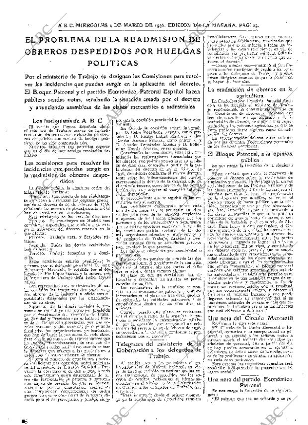 ABC MADRID 04-03-1936 página 23