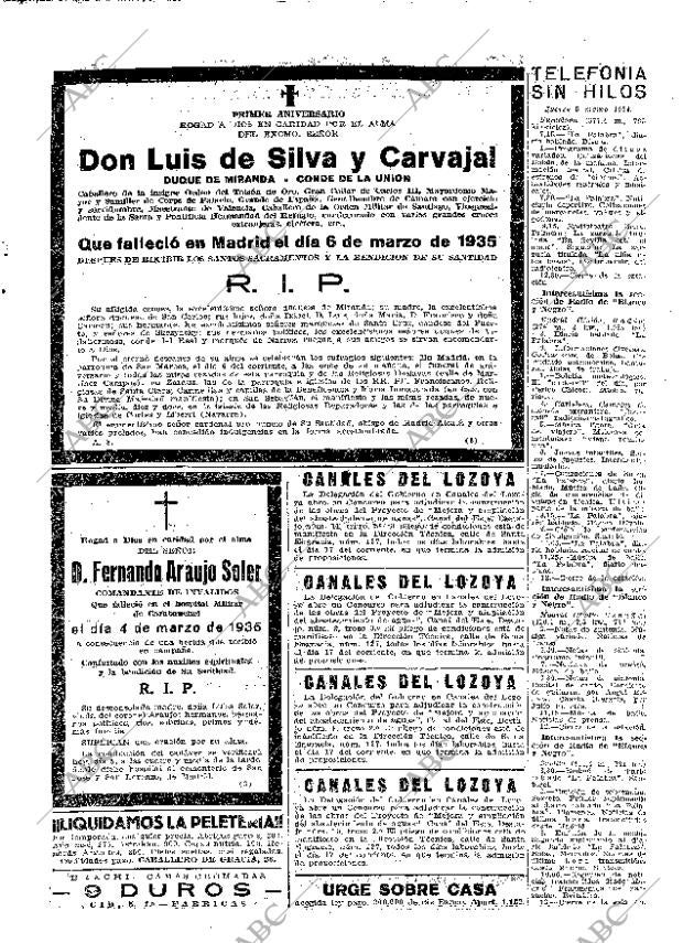 ABC MADRID 05-03-1936 página 49