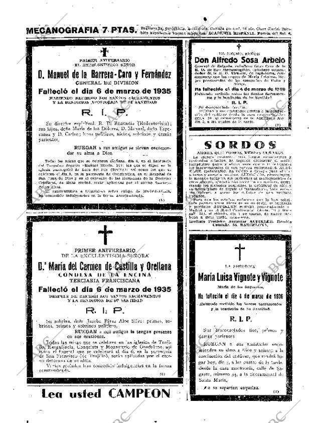 ABC MADRID 05-03-1936 página 52