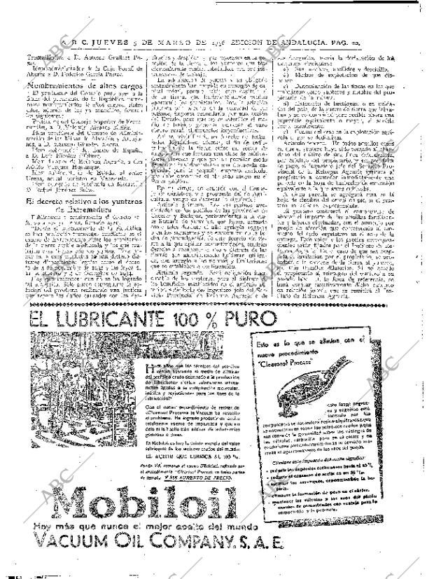 ABC SEVILLA 05-03-1936 página 20