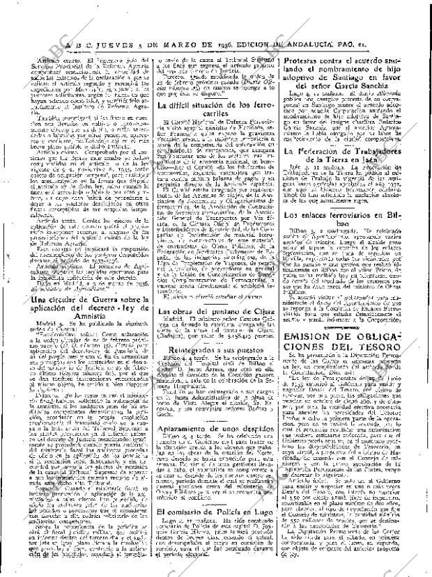 ABC SEVILLA 05-03-1936 página 21