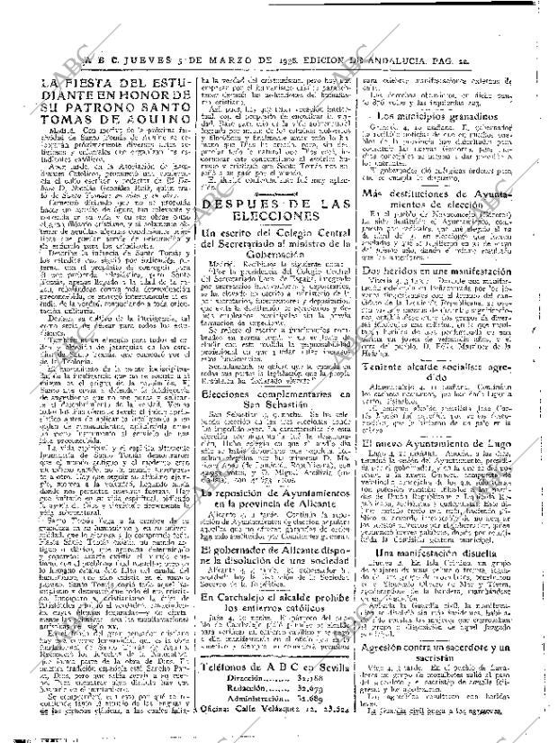 ABC SEVILLA 05-03-1936 página 22