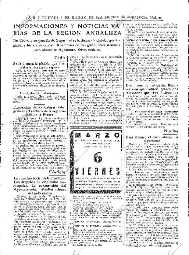 ABC SEVILLA 05-03-1936 página 31