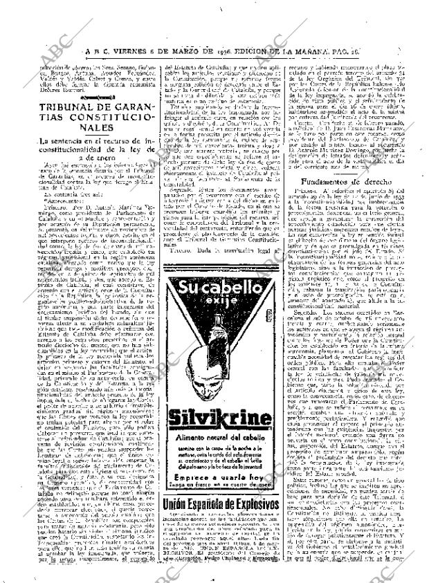 ABC MADRID 06-03-1936 página 28