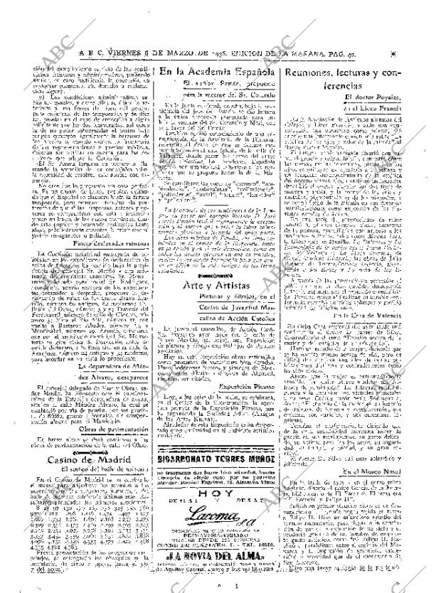 ABC MADRID 06-03-1936 página 40