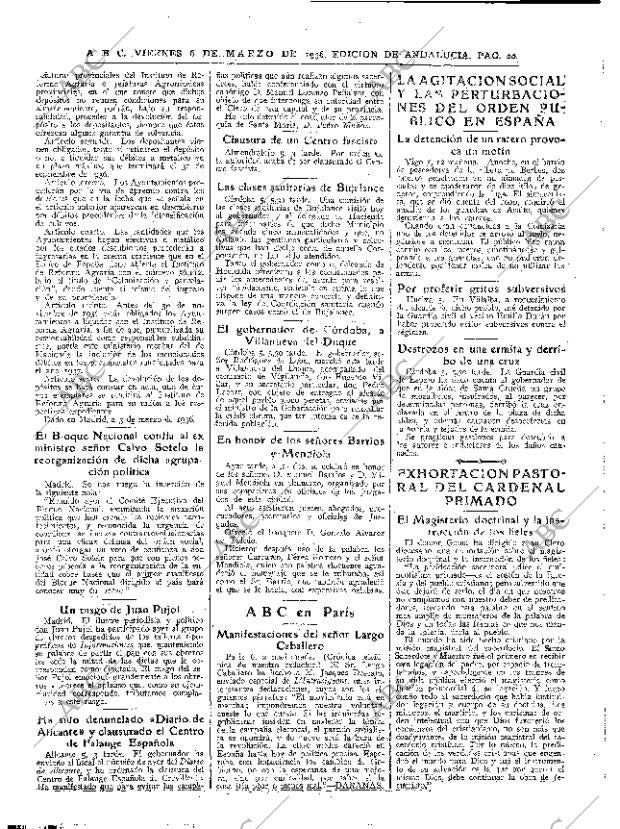 ABC SEVILLA 06-03-1936 página 20