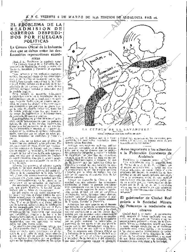 ABC SEVILLA 06-03-1936 página 21