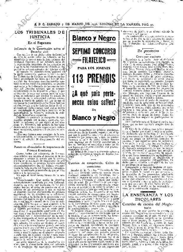 ABC MADRID 07-03-1936 página 37