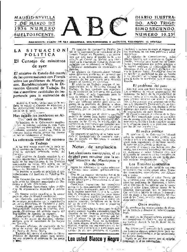 ABC SEVILLA 07-03-1936 página 17