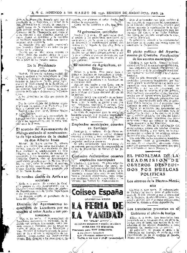 ABC SEVILLA 08-03-1936 página 33