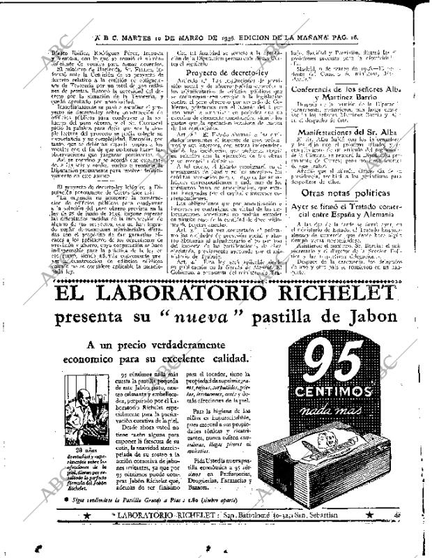 ABC MADRID 10-03-1936 página 16