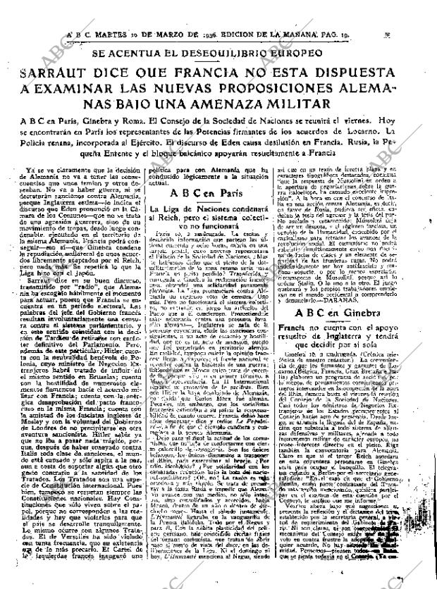 ABC MADRID 10-03-1936 página 19