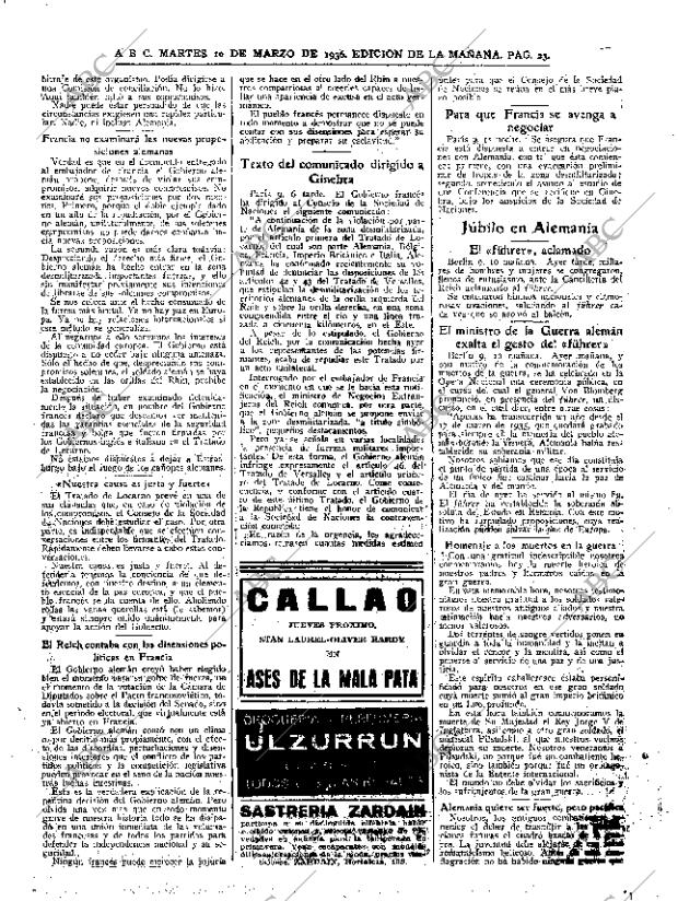 ABC MADRID 10-03-1936 página 23