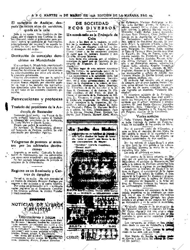 ABC MADRID 10-03-1936 página 27