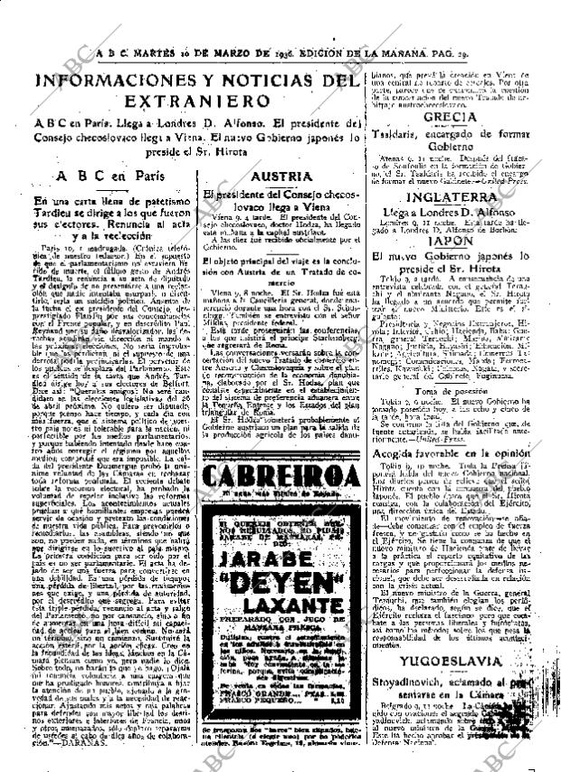 ABC MADRID 10-03-1936 página 29