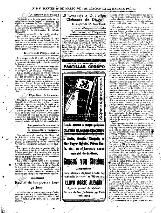 ABC MADRID 10-03-1936 página 34